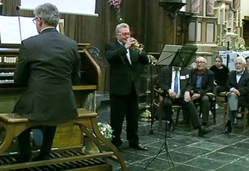 Inauguration d'un nouvel orgue à Mellet