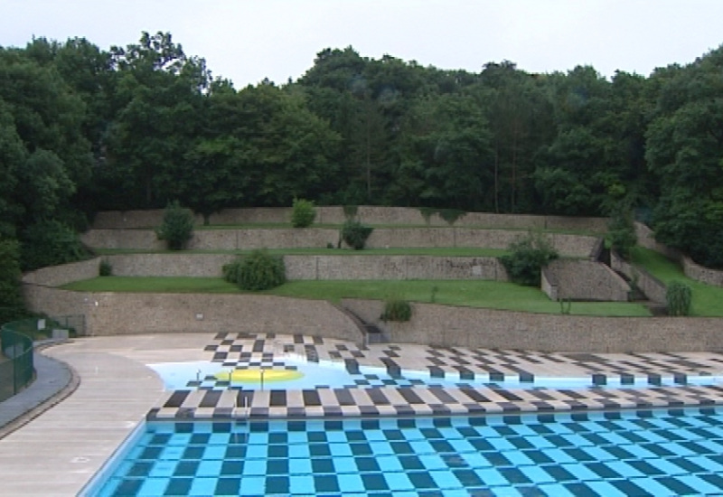 Inauguration de la piscine du Centre de Délassement