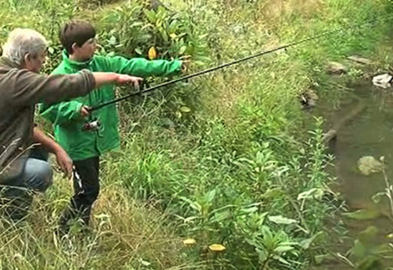 Initiation à la pêche à la truite à Jamioulx