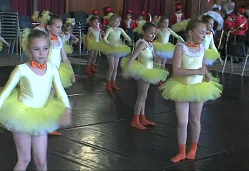 Répétition de l'école de danse d'Erquelinnes