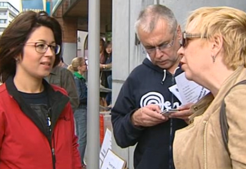 Action pour l'emploi à Charleroi