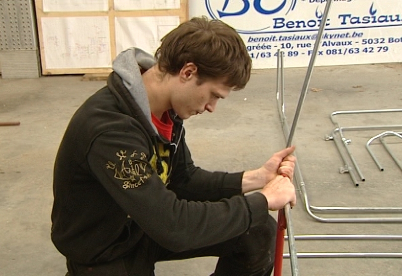 Le Châtelettain Julian Bravin se prépare pour l'Euroskills 2014