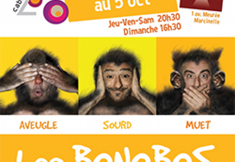 Remportez 15 x 2 entrées pour LES BONOBOS