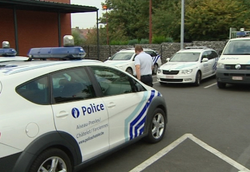 Les policiers étaient en grève aujourd'hui