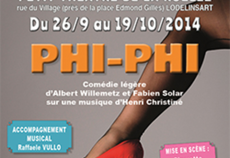 Les Molières et Mocassins vous offrent PHI-PHI