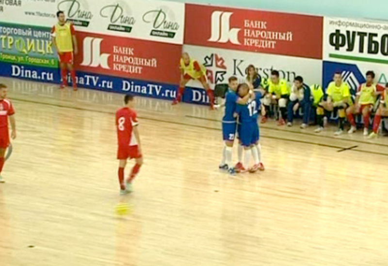 Le Futsal Châtelineau signe sa première victoire à Moscou face à Zagreb !