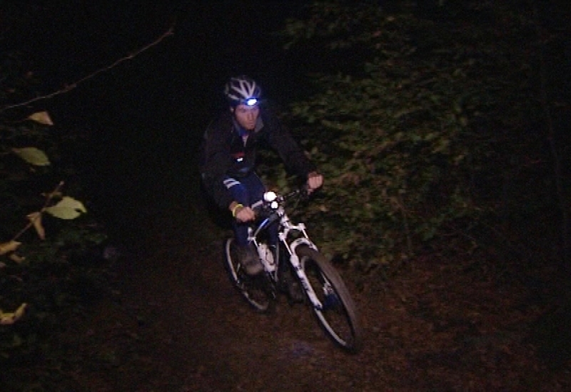 VTT nocturne de Seneffe