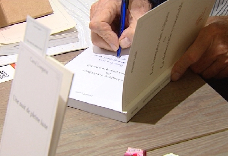 Premier salon du livre à Gosselies