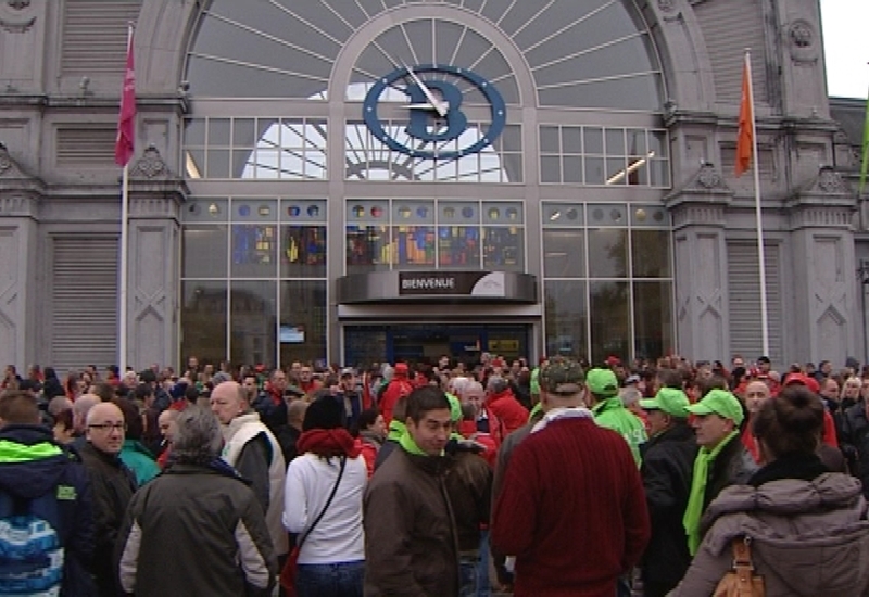 Mobilisation plus importante que prévu à Charleroi