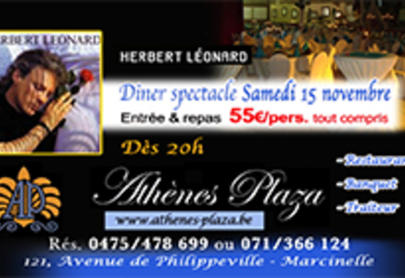 Remportez 5 X 2 dîner-spectacle Herbert Léonard