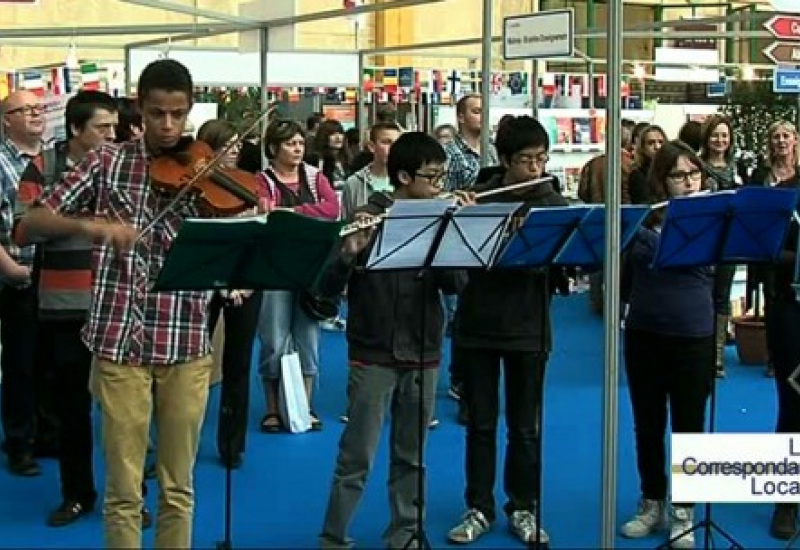 Les potes à Arthur en concert au Salon de l'Education