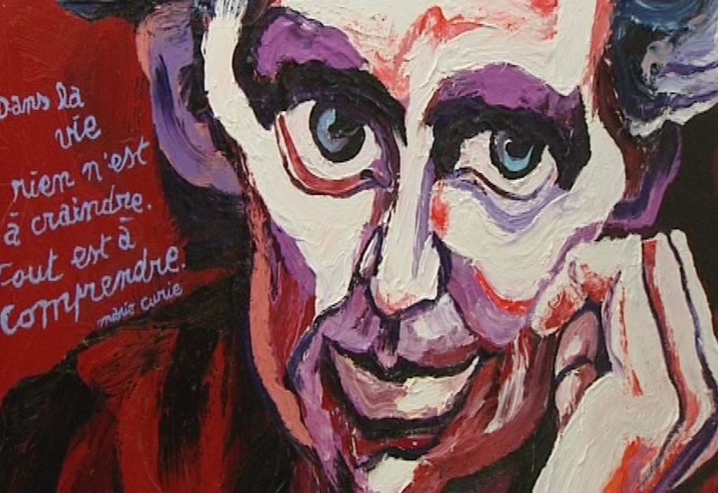 Inauguration de Marie Curie : expo de Charles Szymkowicz