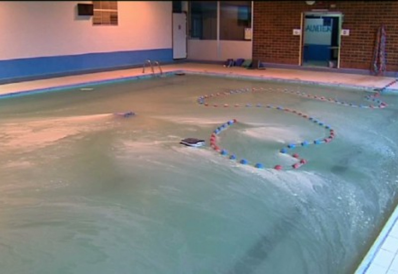 Piscine de Chapelle vandalisée