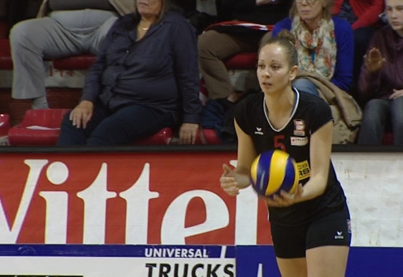 Match au sommet en volley féminin entre les Dauphines et Kieldrecht