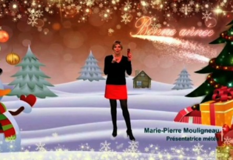 Marie-Pierre Mouligneau, Présentatrice météo