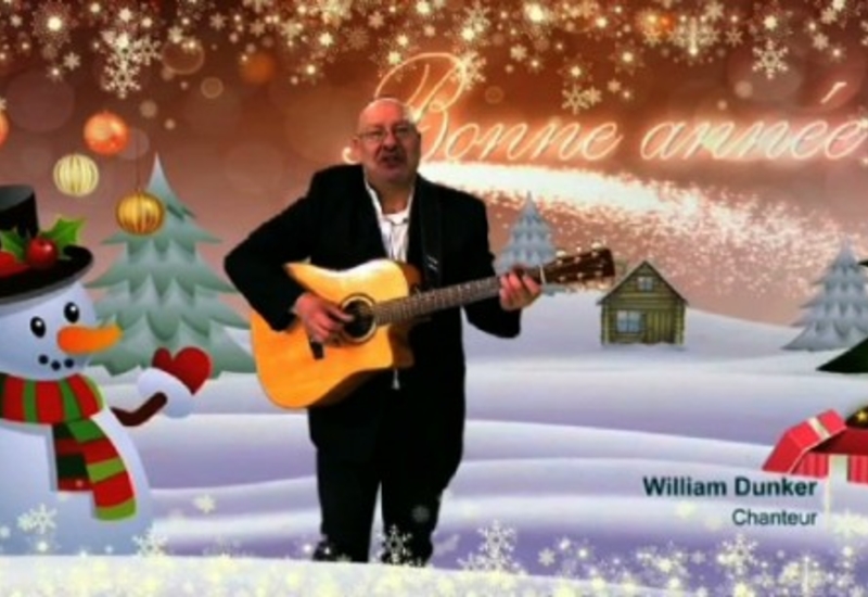 William Dunker, Chanteur