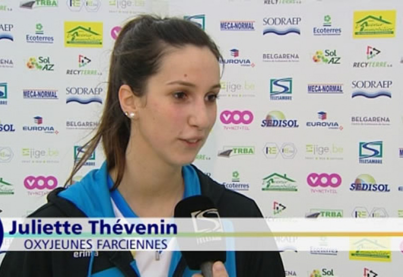 Juliette Thévenin à la rescousse de Farciennes