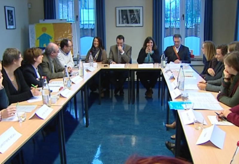 Maxime Prévot en visite au Relais Social de Charleroi