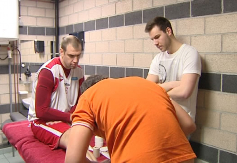 Stage de kiné sportive pour des étudiants de Condorcet