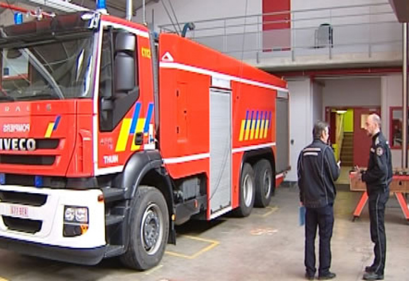 Les pompiers de Thuin négocient