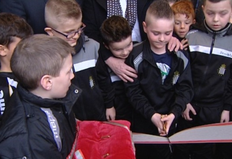 L'école des jeunes du Sporting a été inaugurée aujourd'hui