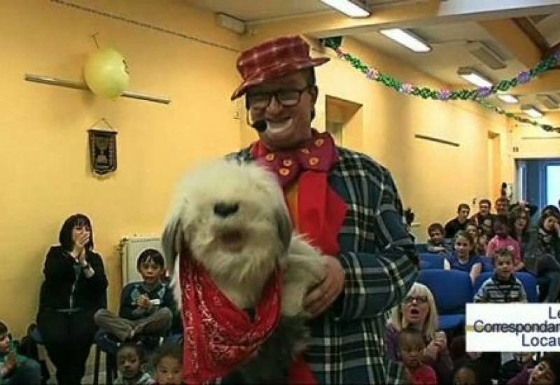 Spectacle de clown-ventriloque à Chapelle