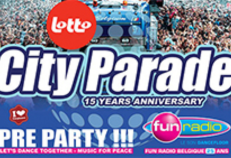 Remportez 25 x 2 entrées pour  la CITY PARADE PRE-PARTY