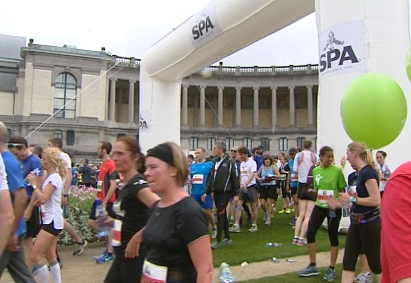 Nous avons suivi quelques Carolos aux 20km de Bruxelles