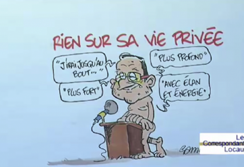 Expo de caricatues à la Maison de l'Imprimerie de Thuin