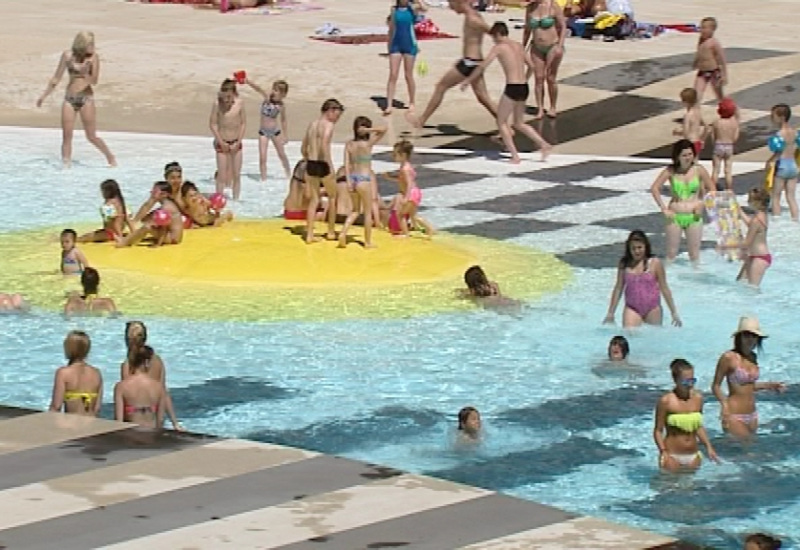 Météo idéale pour plonger au Centre de Loisirs de Marcinelle