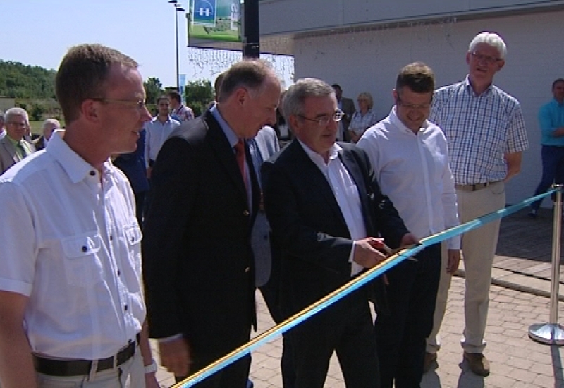 Lacs de l'Eau d'Heure : inauguration de l'Aquacentre