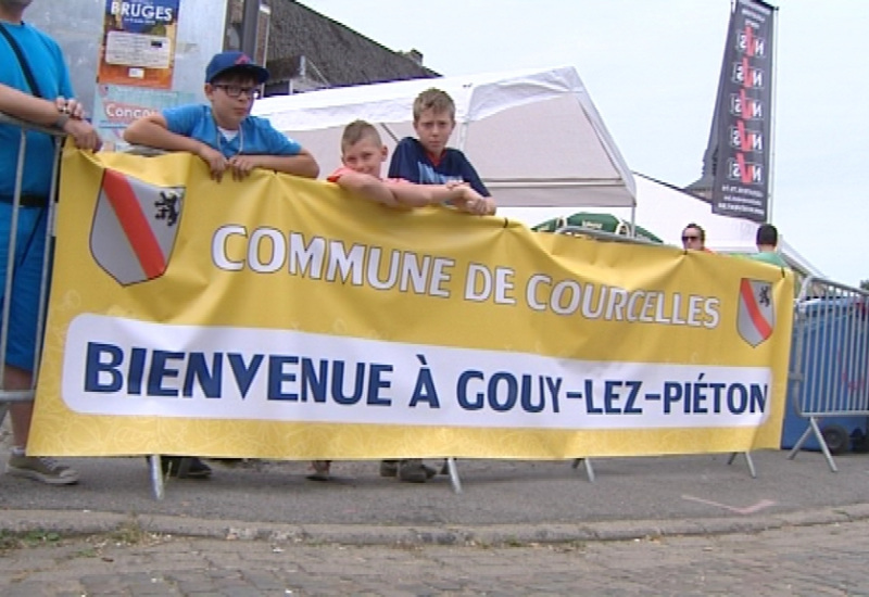 Tour de France : ambiance du côté de Gouy-lez-Piéton