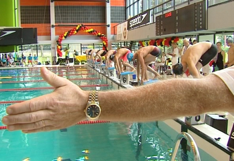 Championnat belge de natation à l'Hélios