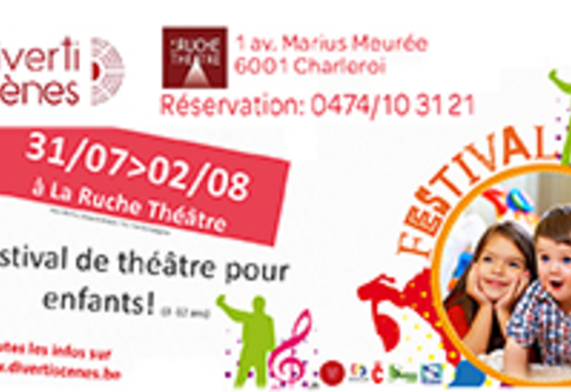 REMPORTEZ 5x2 entrées pour le festival de Théâtre pour enfants