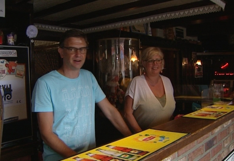 Un café à l'ancienne à Landelies