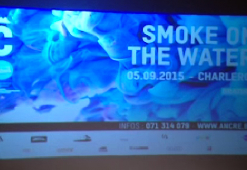'Smoke on the Water' : un véritable défi pour Jean-Michel Van den Eeyden