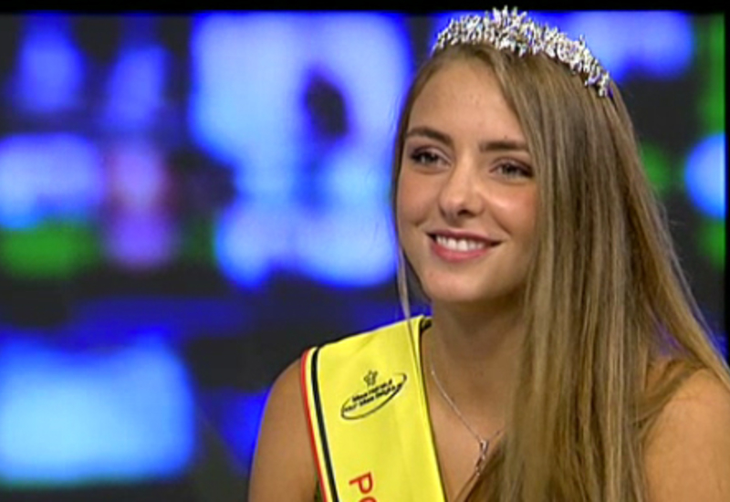 L'invitée du JT : Laura Dupont, Miss Hainaut 2016