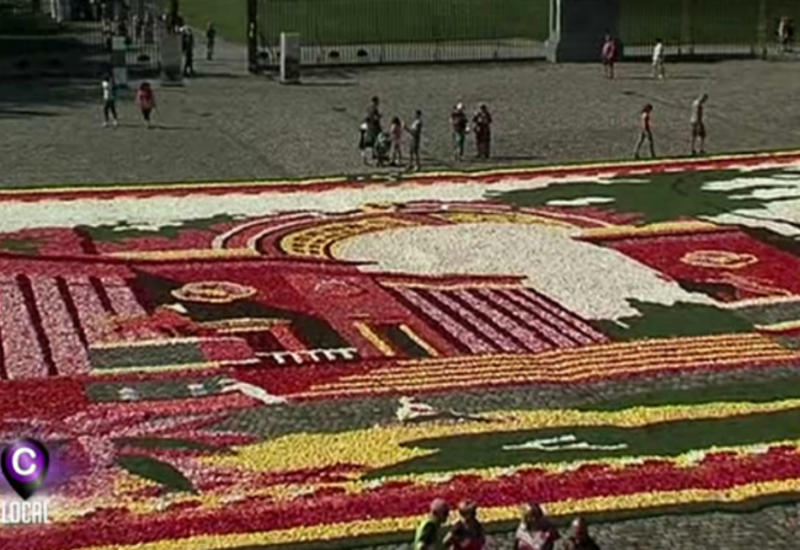 7ème Tapis de Fleurs au Château de Seneffe