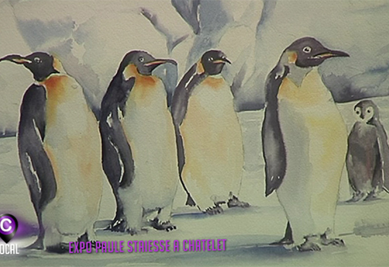 Paule Staiesse expose aquarelles et acryliques à Châtelet