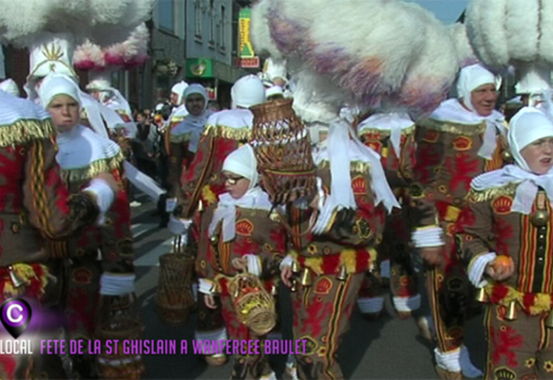 Cortège de la St Ghislain à Wanfercée-Baulet