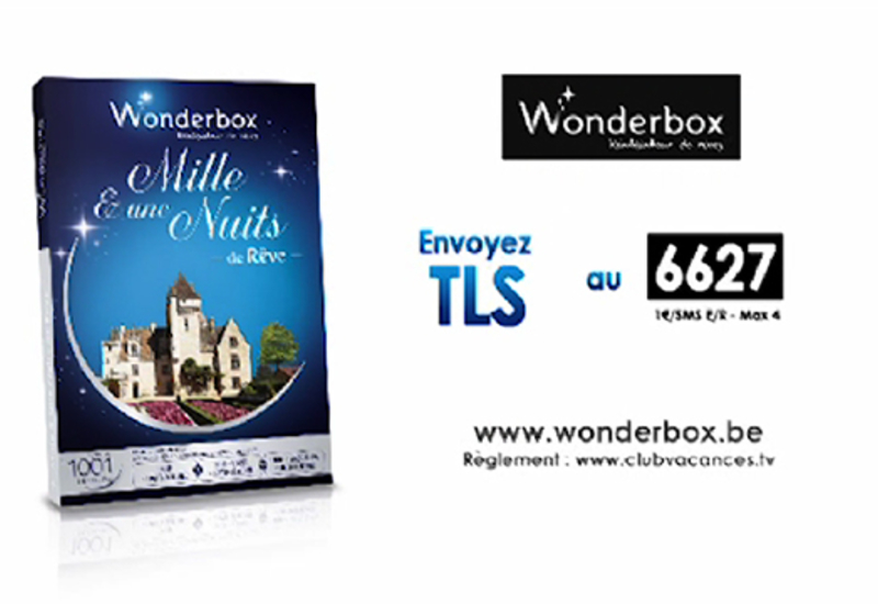 Remportez un coffret Wonderbox ''Mille et une nuits de Rêve''