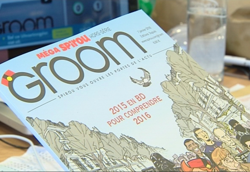 Groom: un nouveau magazine BD pour expliquer l'actualité
