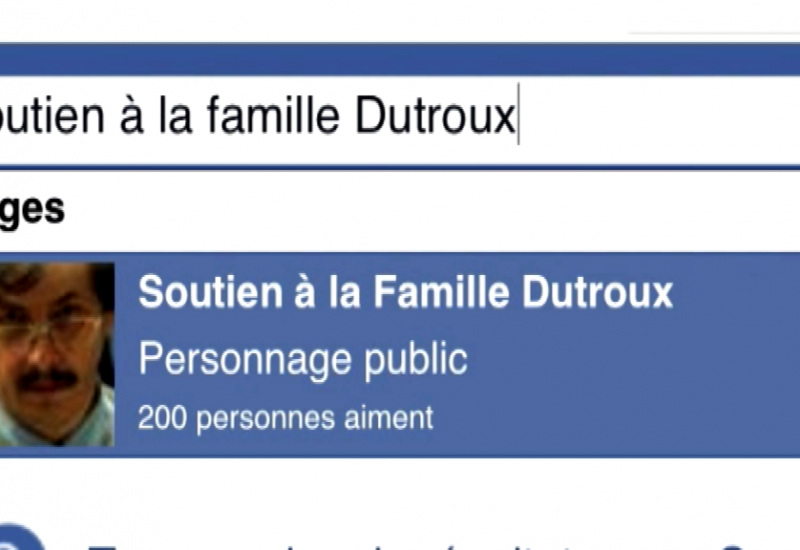 Une page Facebook en soutien à la famille Dutroux !