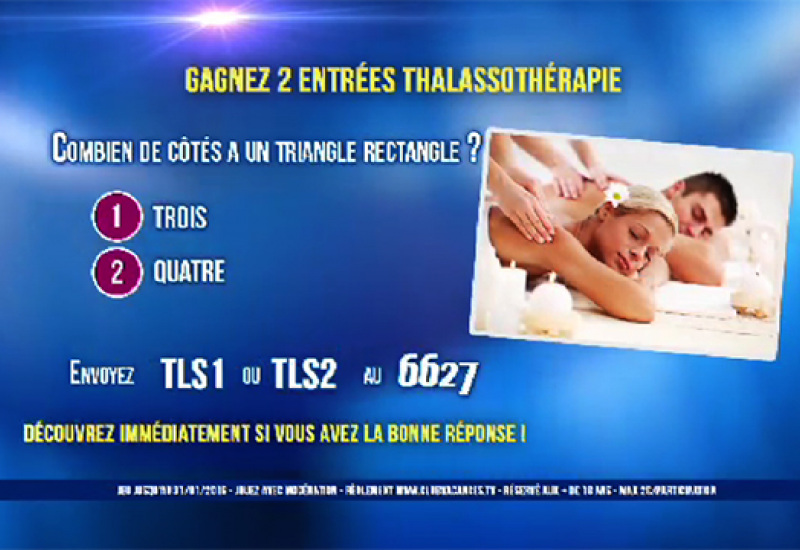 Remportez un moment de détente en thalasso