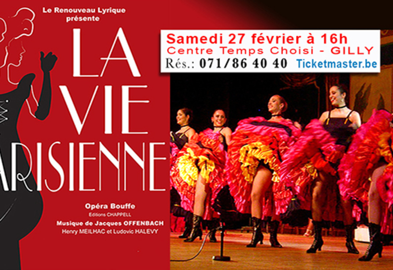Remportez 5x2 entrées pour ''La vie parisienne''