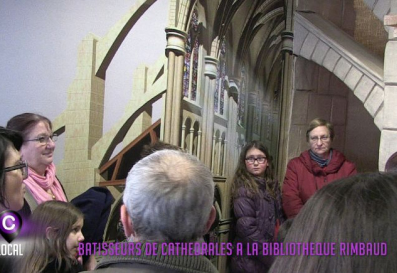 Bâtisseurs de cathédrales à la bibliothèque Rimbaud