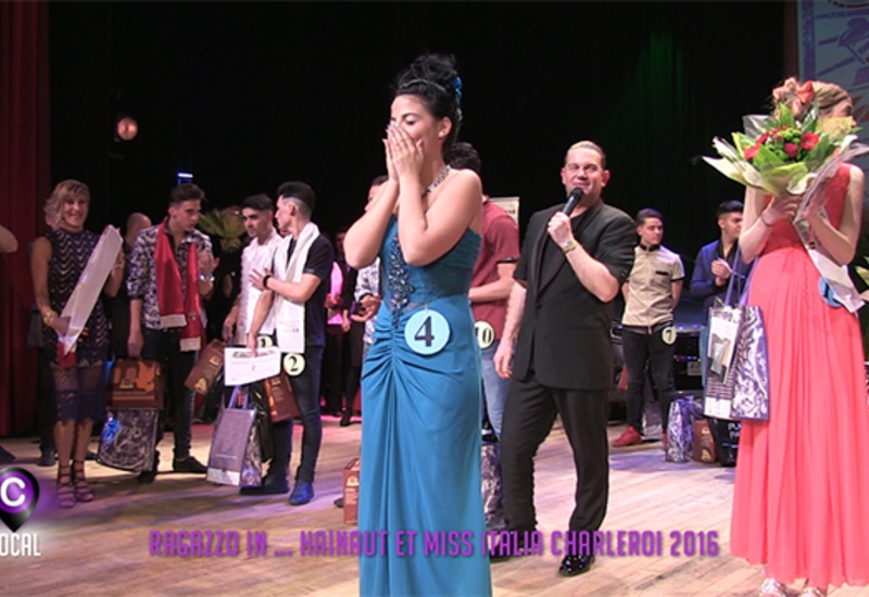 Ragazzo in Hainaut et Miss Italia Charleroi 2016