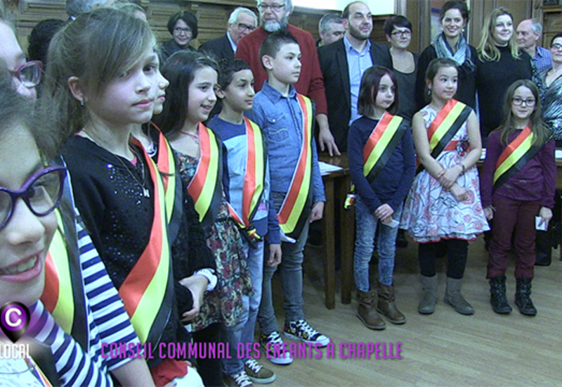 Conseil communal des enfants à Chapelle