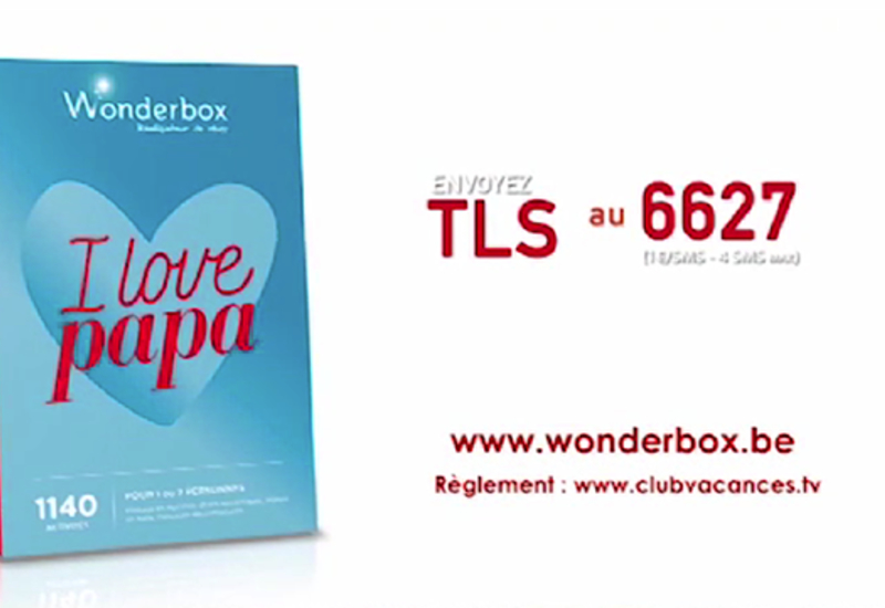 Remportez un coffret Wonderbox ''I love PAPA''