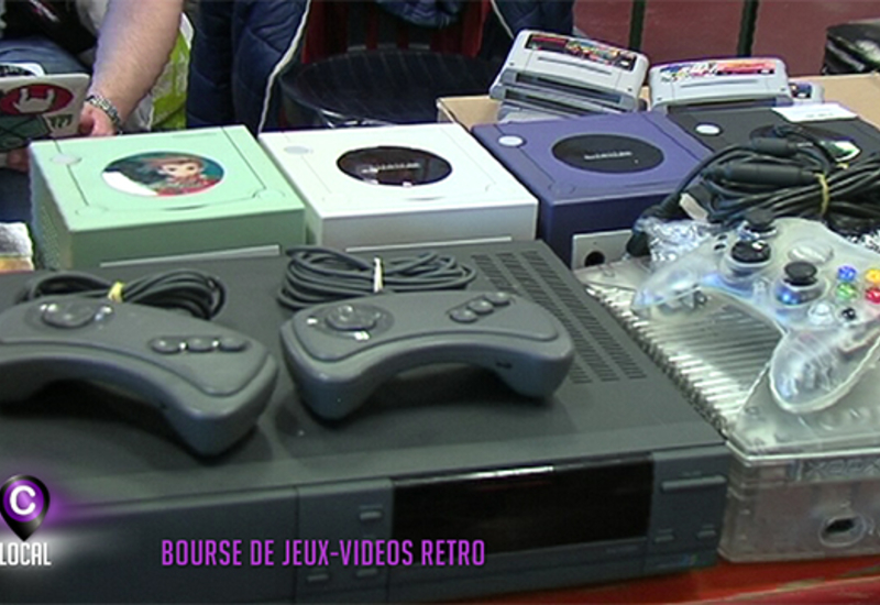 Bourse de jeux-vidéos rétro